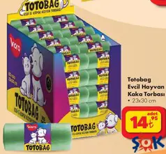 TOTOBAG EVCİL HAYVAN KAKA TORBASI TOTOBAG EVCİL HAYVAN KAKA TORBASI